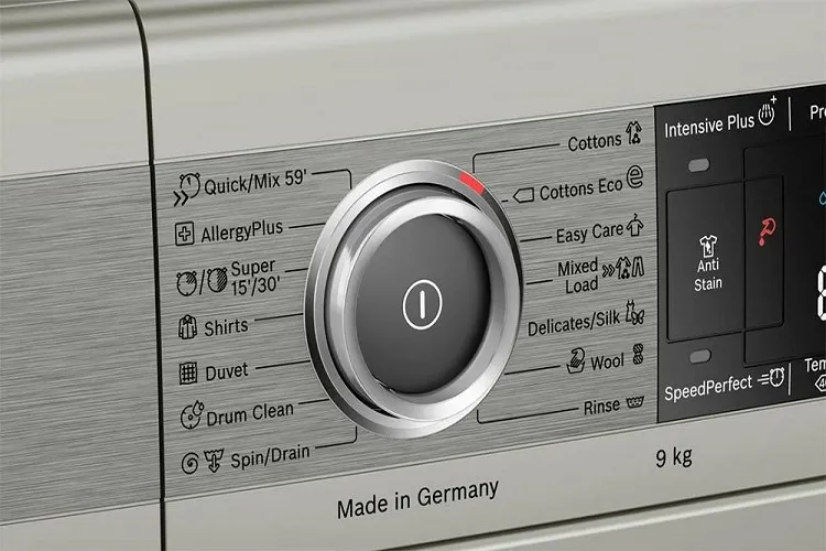 برنامه های شستشو ماشین لباسشویی بوش