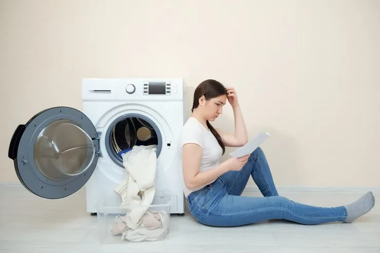 علت نشت آب از ماشین لباسشویی بوش